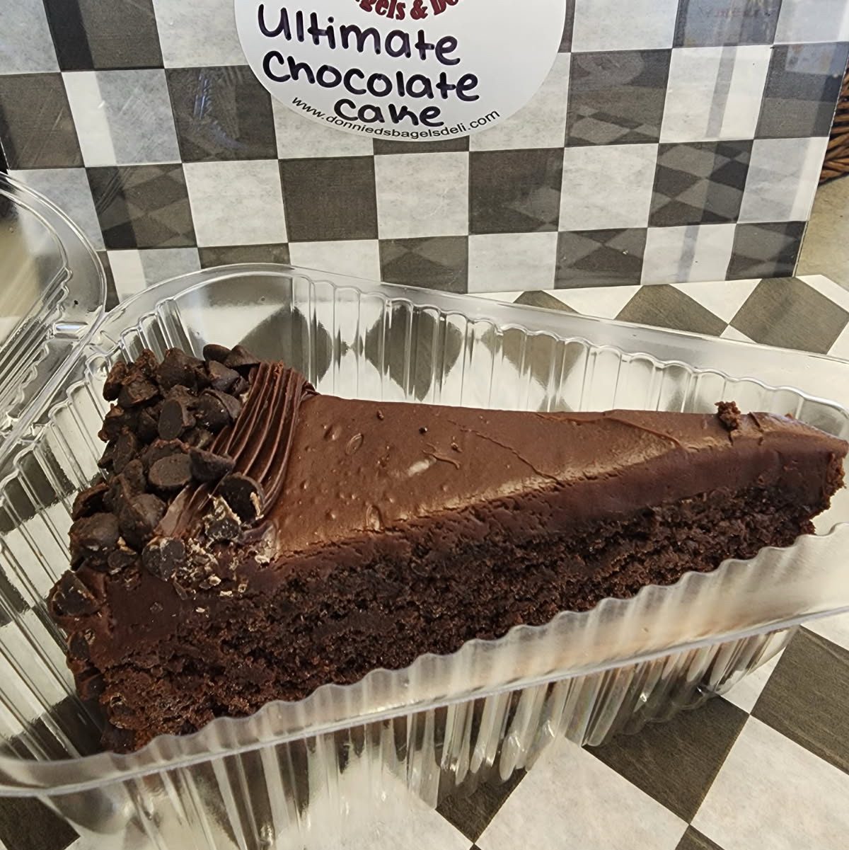 Ultimate Chocolate Cake.