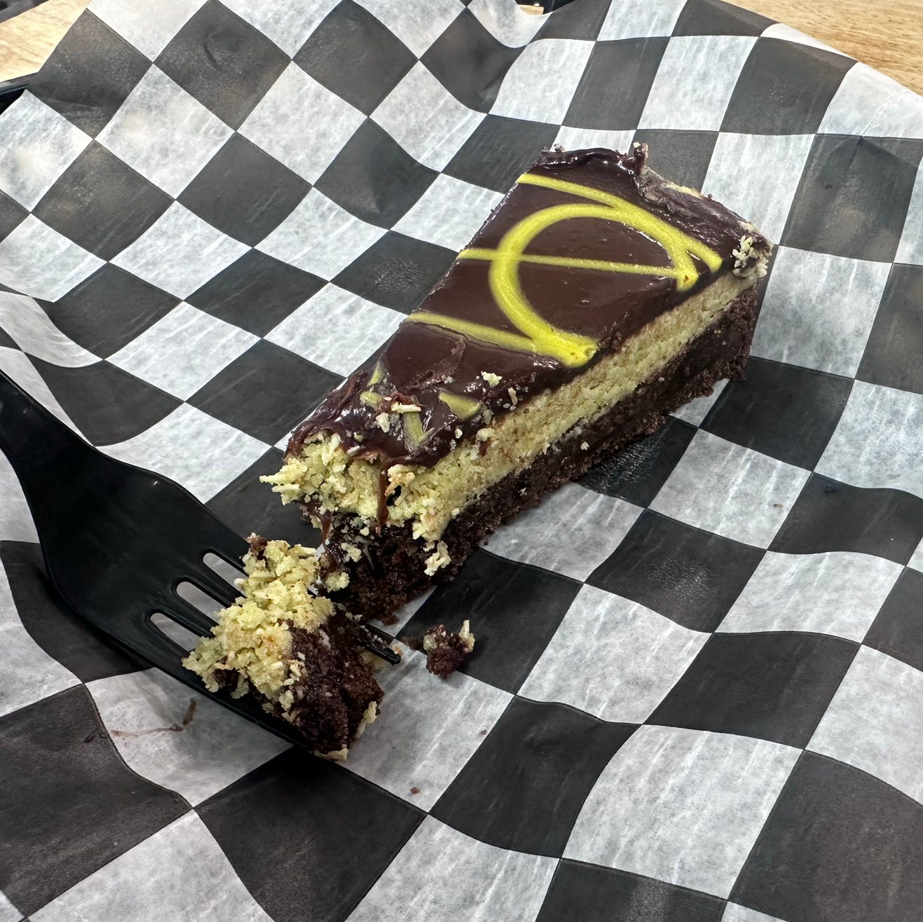 Chocolate Dubai Torte.