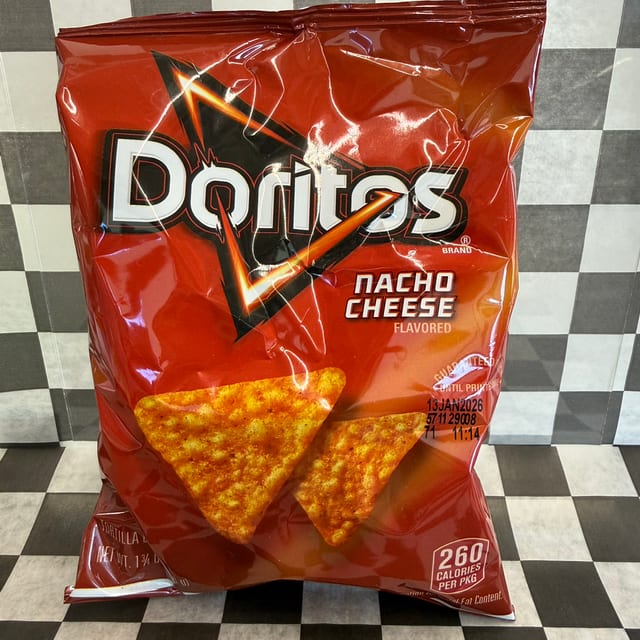 Nacho Cheese Doritos.