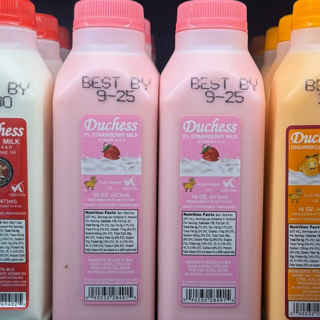 Duchess Strawberry Milk.