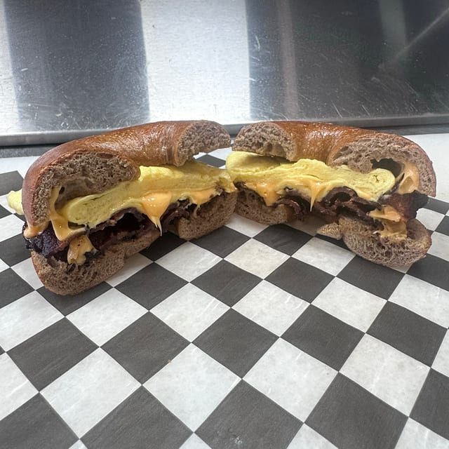 #7 Pumpkin Bacon, Egg, Cheese.
