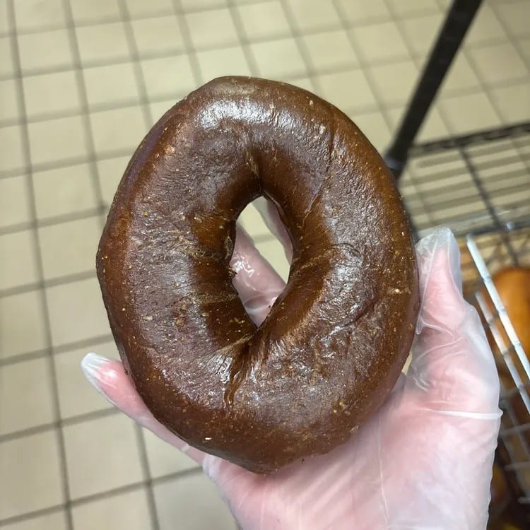 Pumpernickel Bagel.