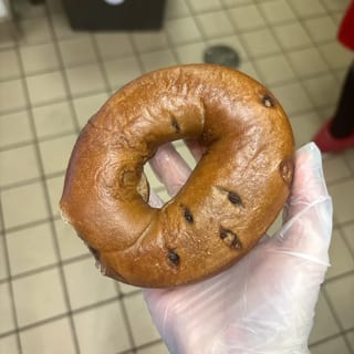 Chocolate Chip Bagel (Front)