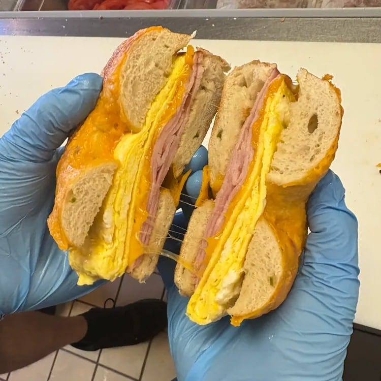 #4 Breakfast Sandwich.