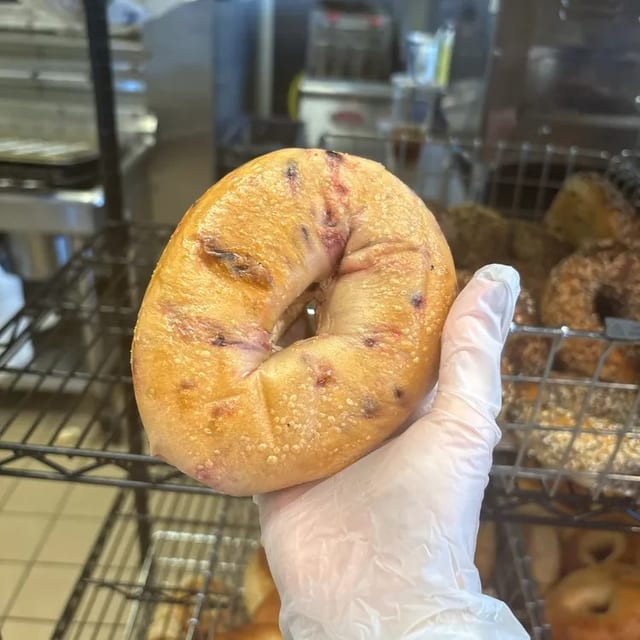 Blueberry Bagel.