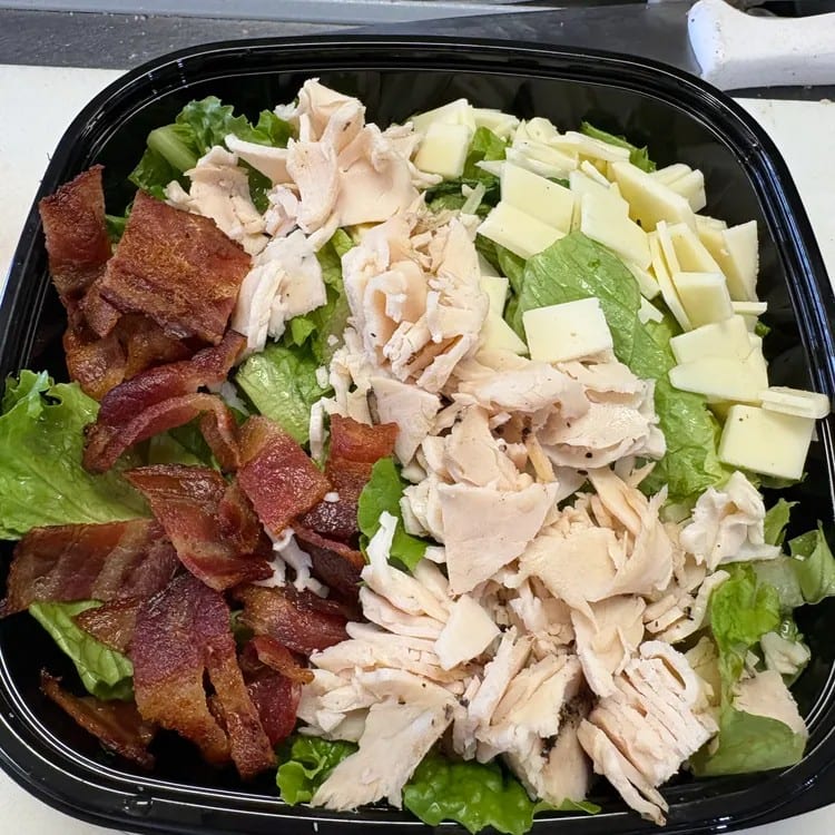 Chicken Caesar Salad.