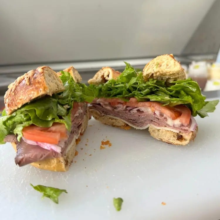 Donnie D's Special Sandwich.