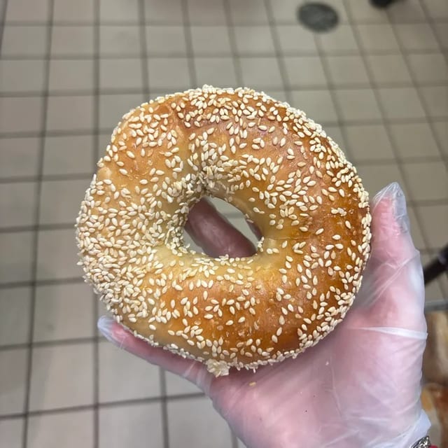 Sesame Bagel.