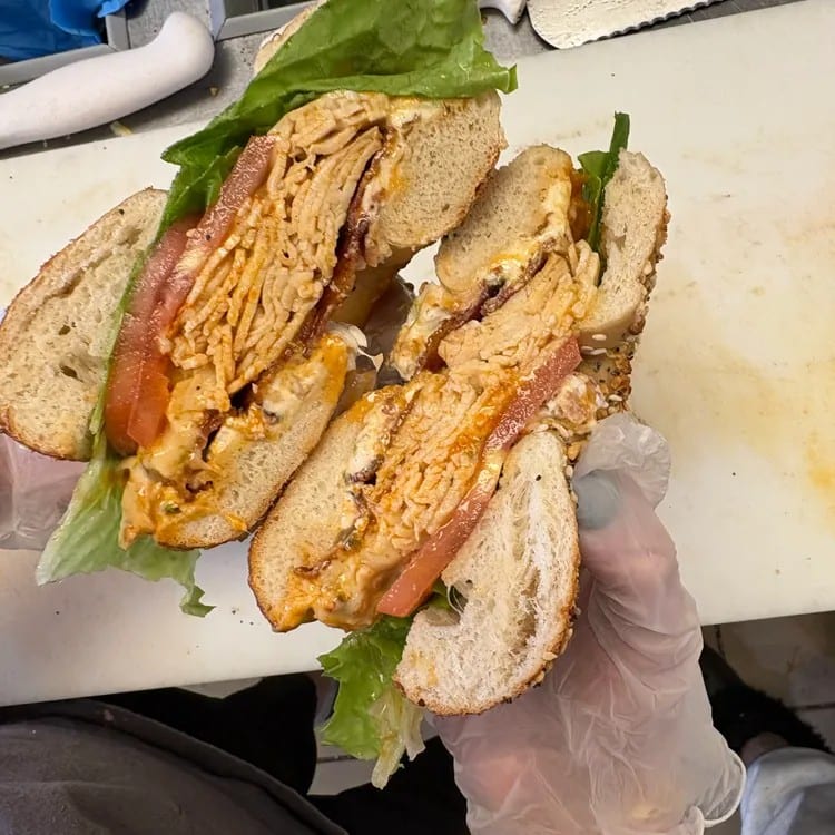 The Cluck-A-D's Sandwich.