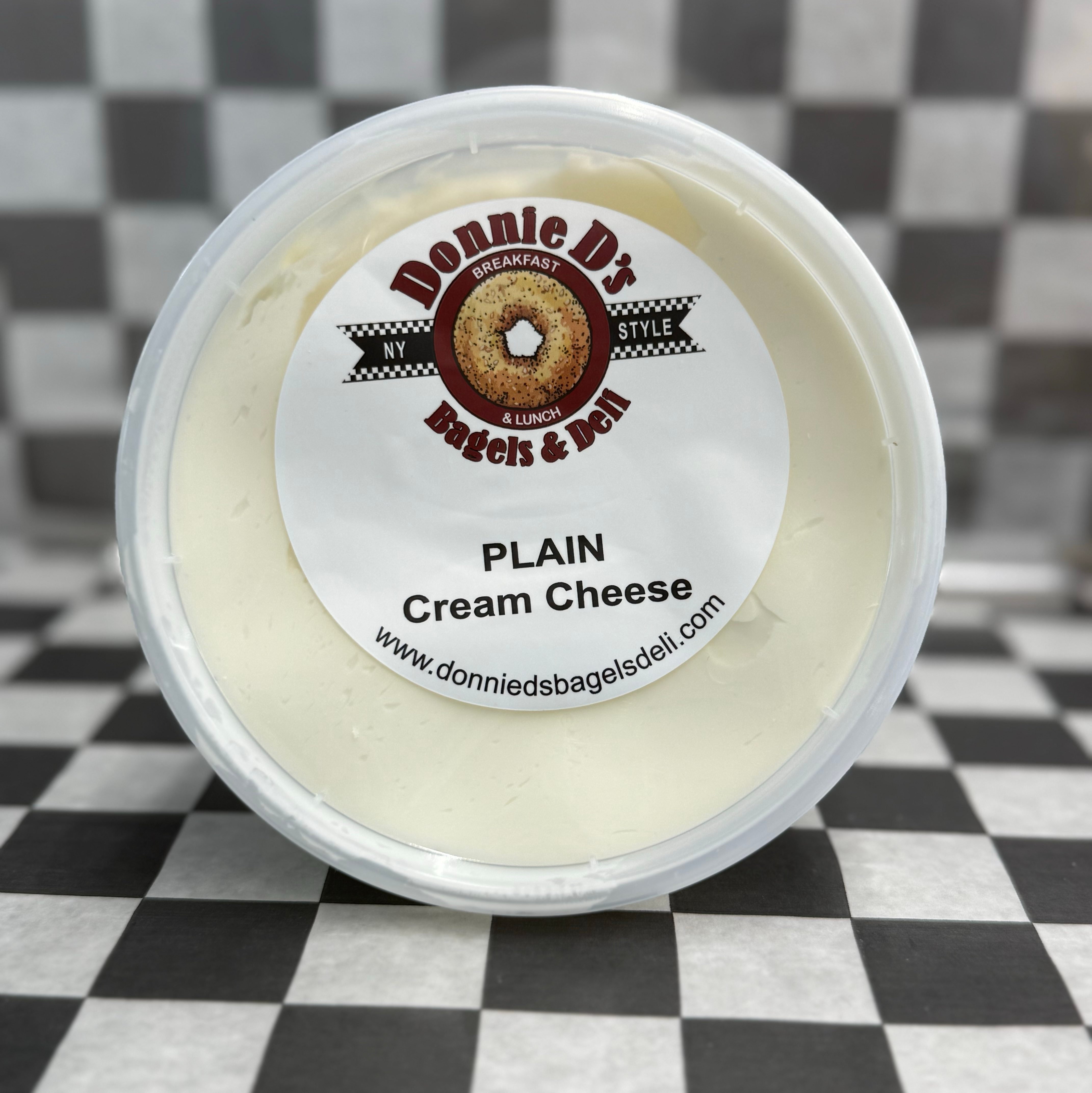 Plain Cream Cheese Tub.