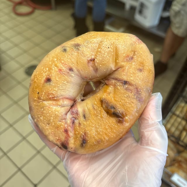 Blueberry Bagel.
