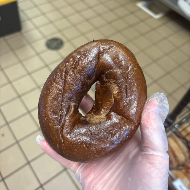 Pumpernickel Bagel.