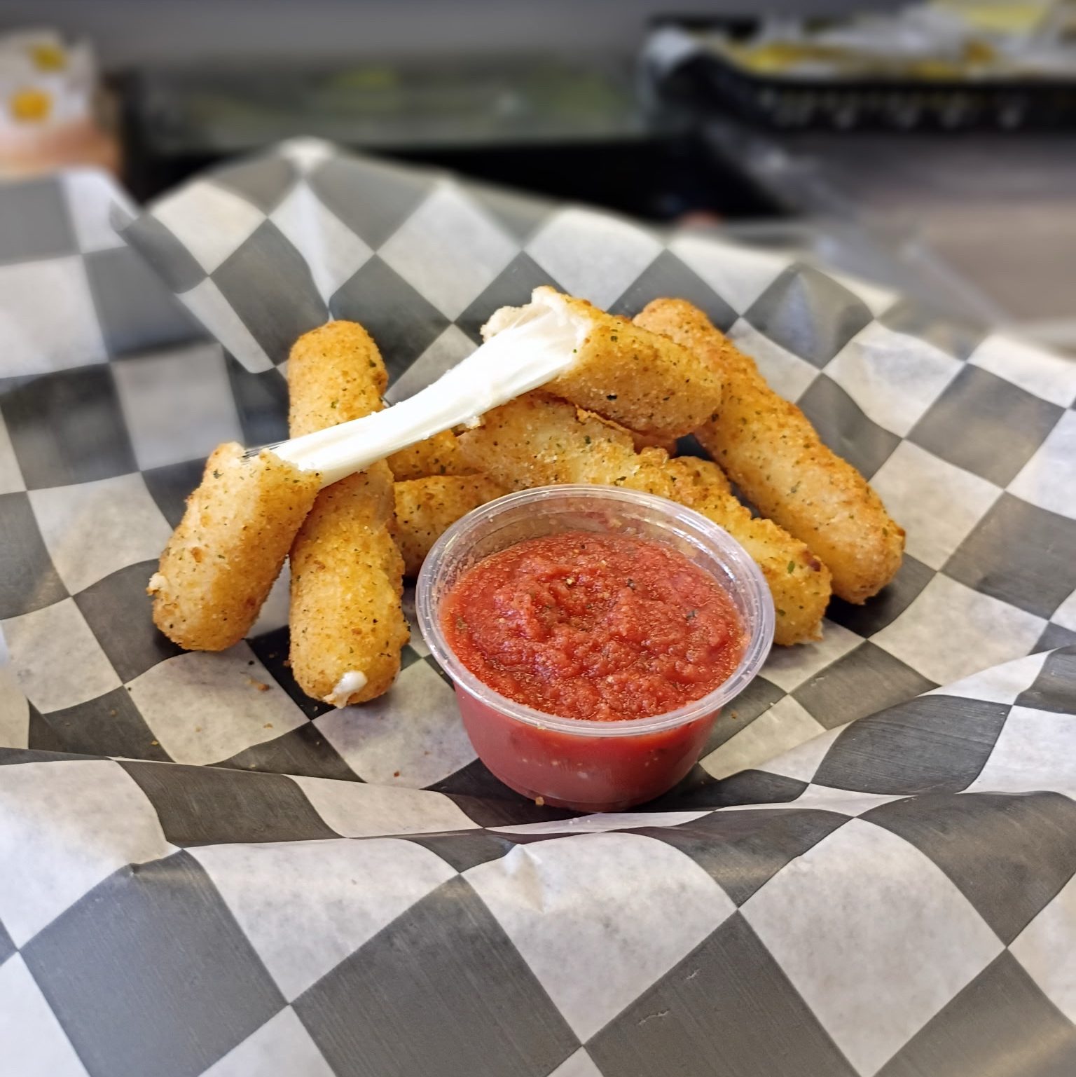 Mozzarella Sticks.