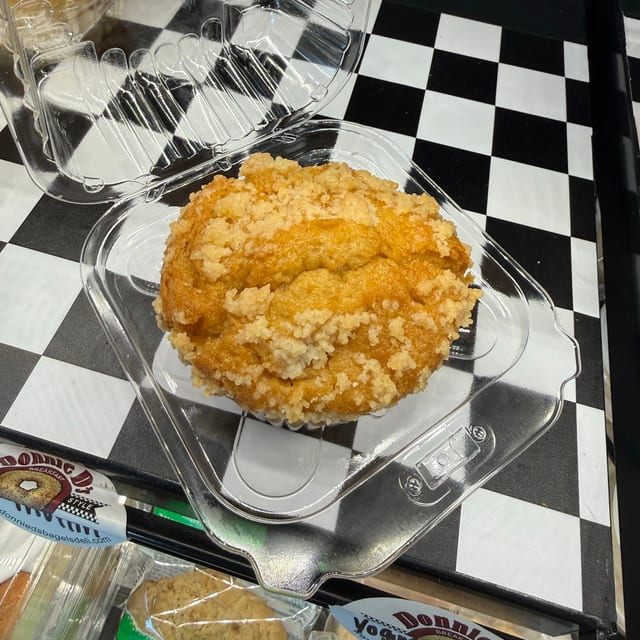 Apple Crumb Muffin.