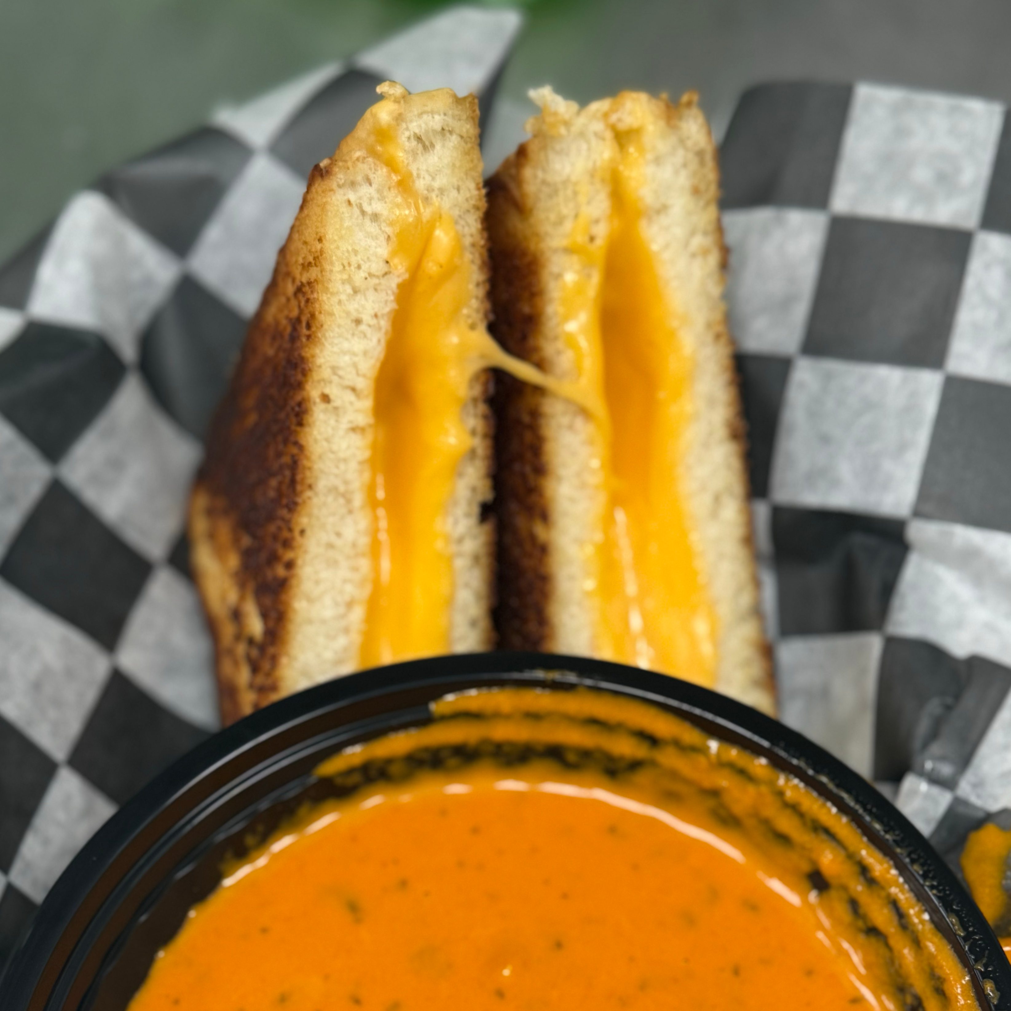 The Grilled D's Cheese Sandwich.