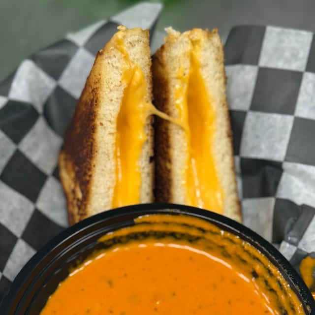 The Grilled D's Cheese Sandwich.