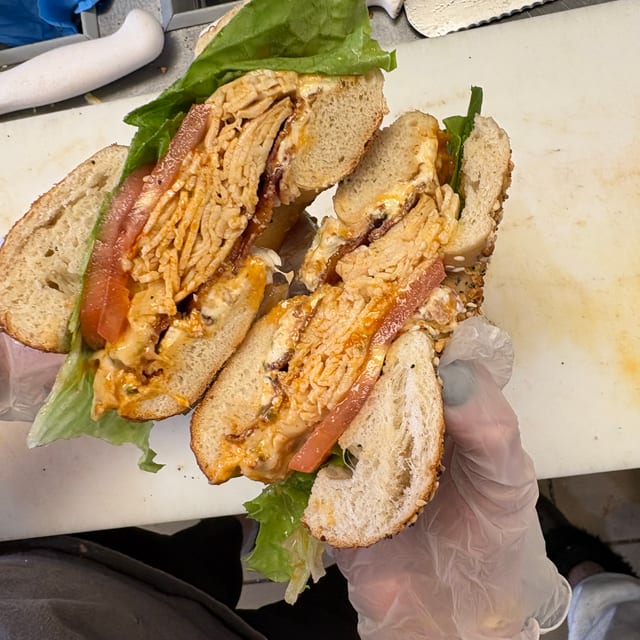 The Cluck-A-D's Sandwich.