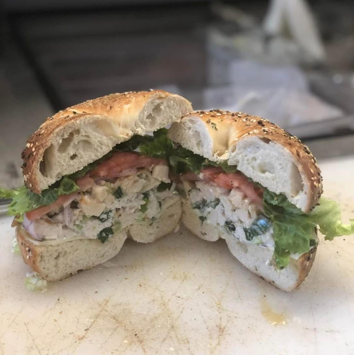 China Town Chicken Sandwich.
