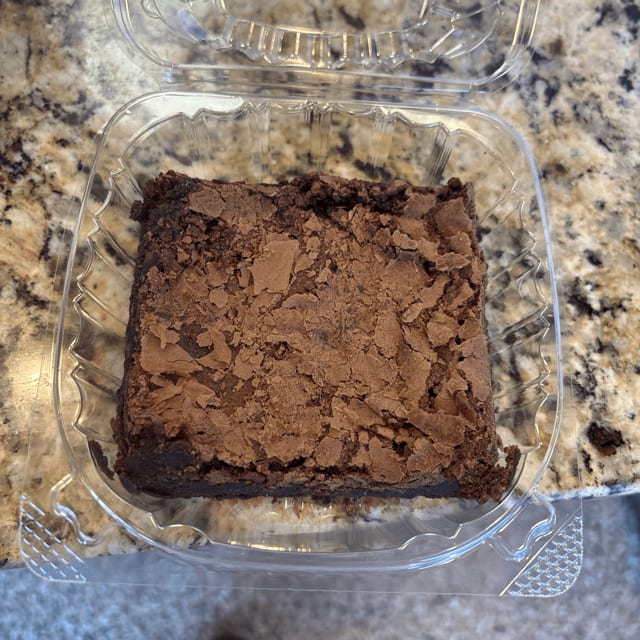 Fudge Brownie.