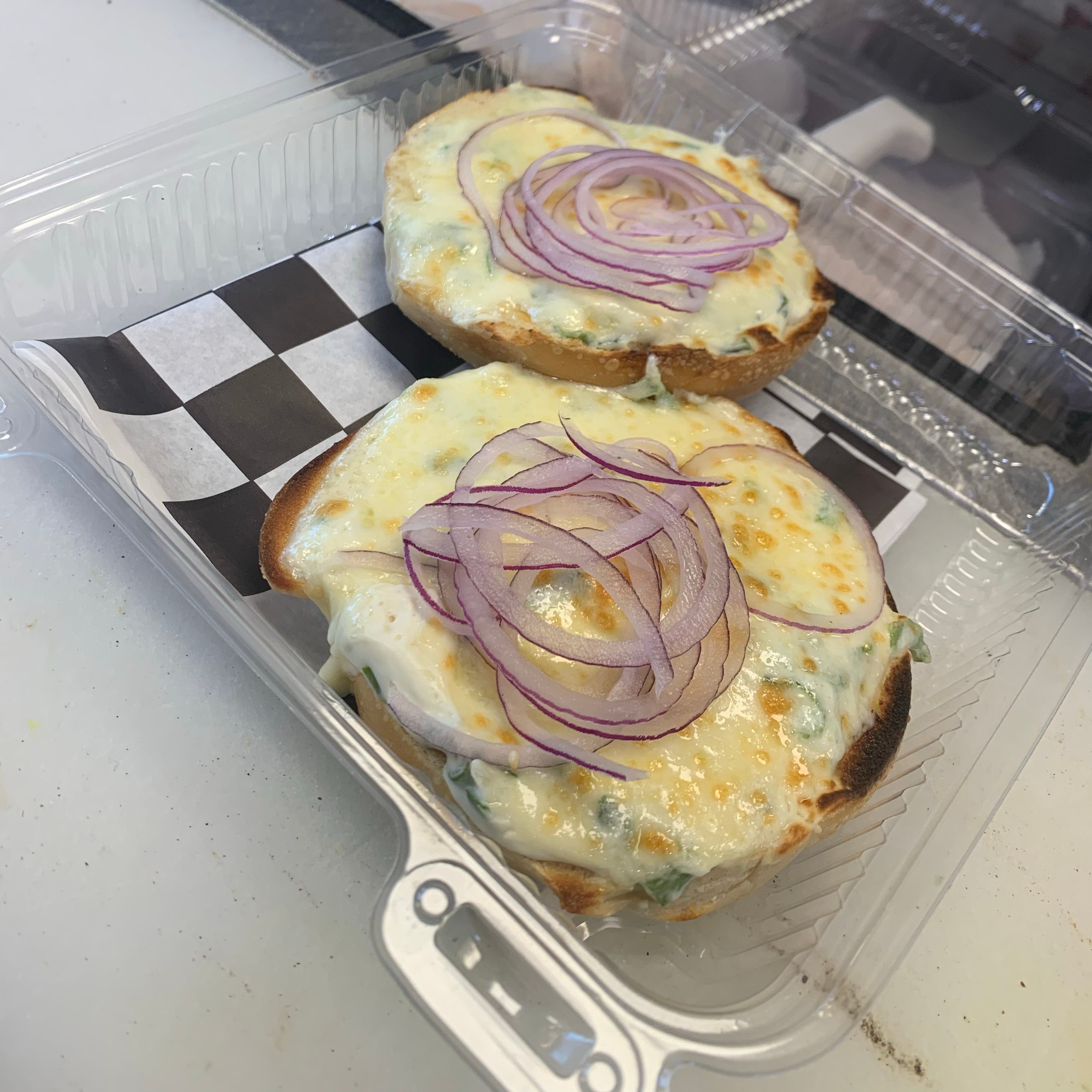 Bagel Melt.