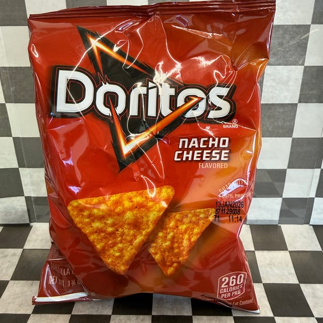 Nacho Cheese Doritos.