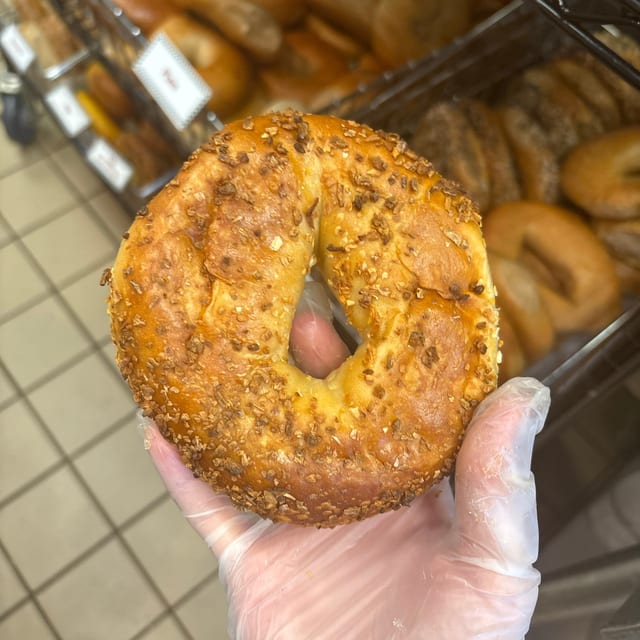 Garlic Bagel.